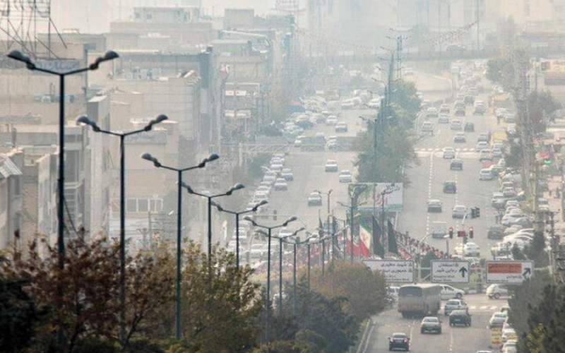 هوای تهران در شرایط ناسالم قرار دارد