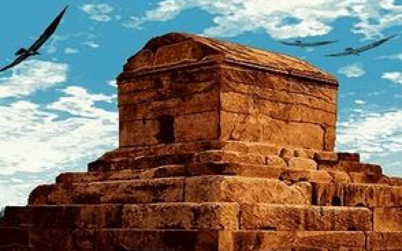 تصاویری از درون آرامگاه کوروش