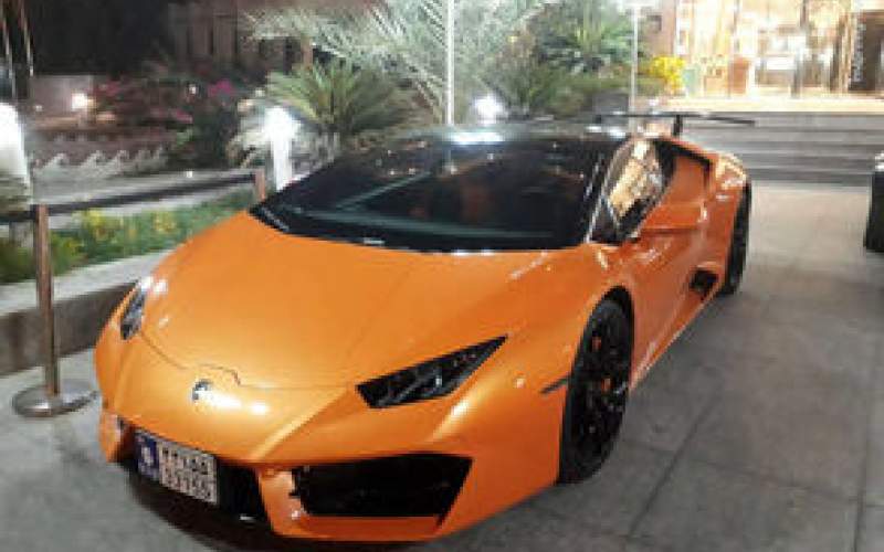 لامبورگینی هوراکان در خیابان‌های تهران