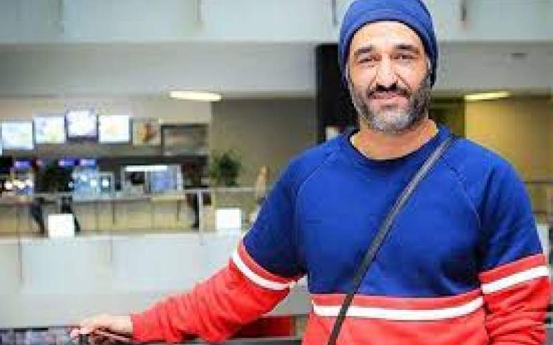 تصویری تازه از پژمان جمشیدی در فرودگاه کانادا