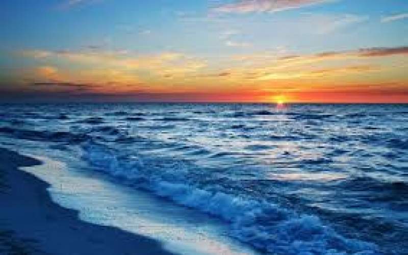 افزایش دما در ساحل دریای خزر