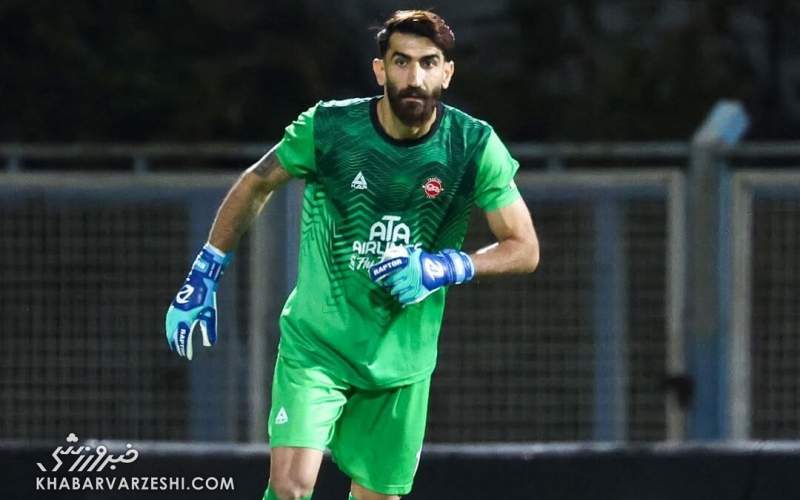 اولین واکنش بیرانوند به گل مارکو باکیچ