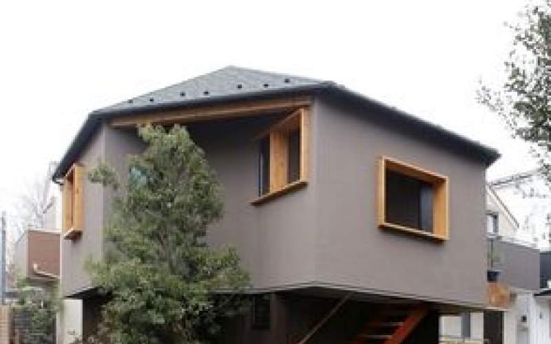 معماری این خانه در توکیو شما را شگفت‌زده می‌کند