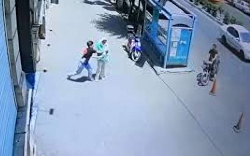 لحظه سرقت وحشتناک در جنوب تهران