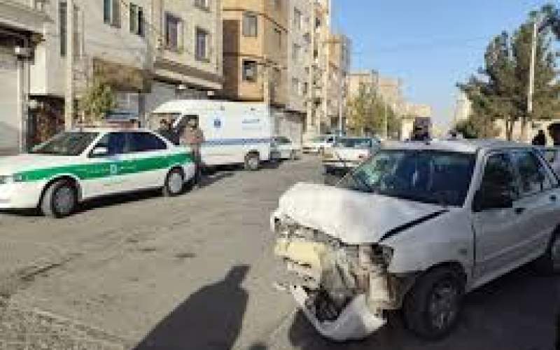 برخورد ۳ سرویس مدرسه در جنوب‌غرب تهران