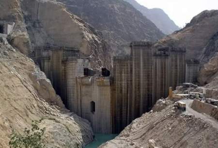 ۹۹ درصد مخزن عظیم سد لار خالی شد