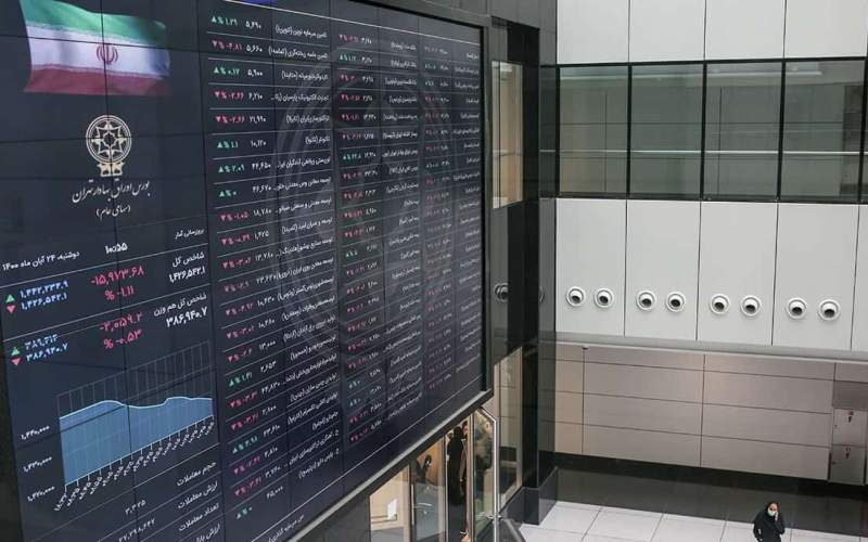 ریزش ۴۱ هزار واحدی شاخص کل بورس