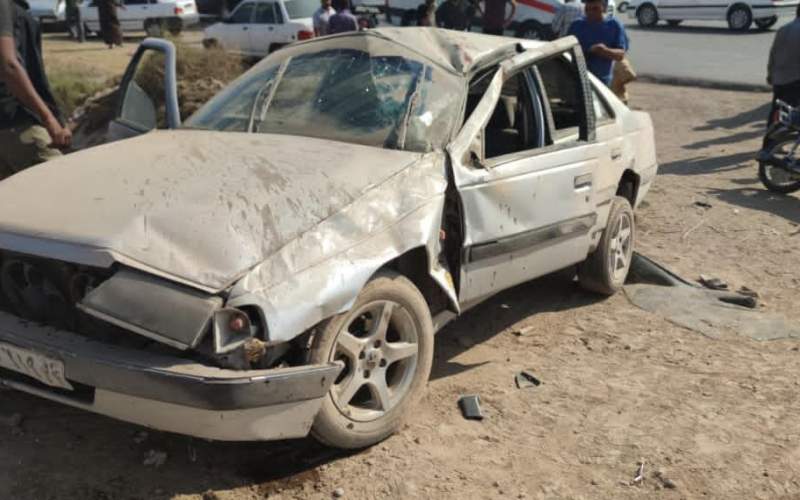 واژگونی خودروی دانش‌آموزان در دزفول