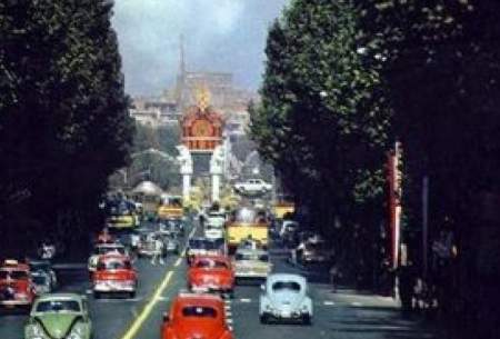 عکس قدیمی از خیابان ولیعصر که قطعا ندیده‌اید