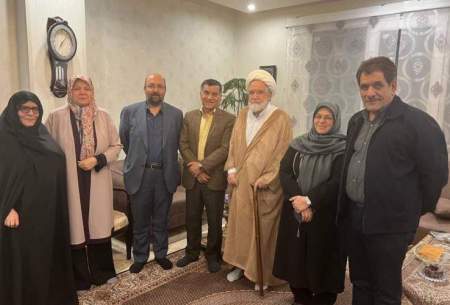 دیدار هیئت رئیسه جبهه اصلاحات با آیت‌الله کروبی