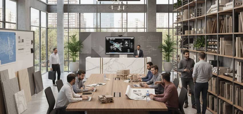 بهترین شرکت طراحی دکوراسیون اداری و دفتر کار تهران