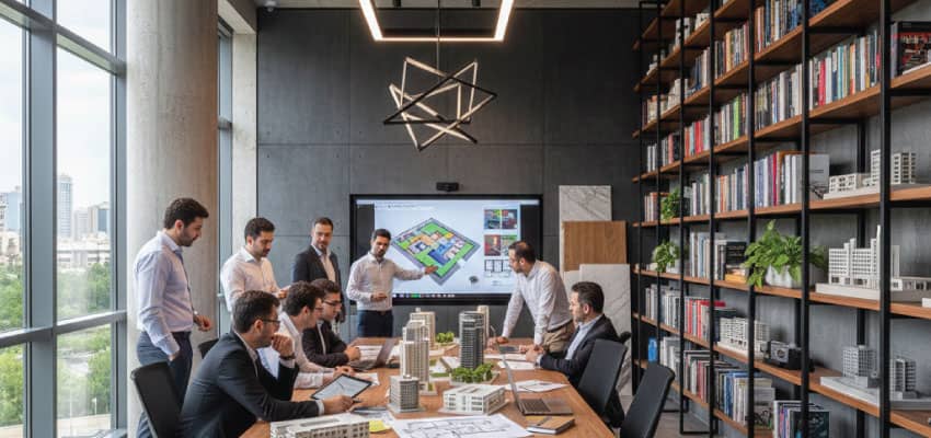 بهترین شرکت طراحی دکوراسیون اداری و دفتر کار تهران