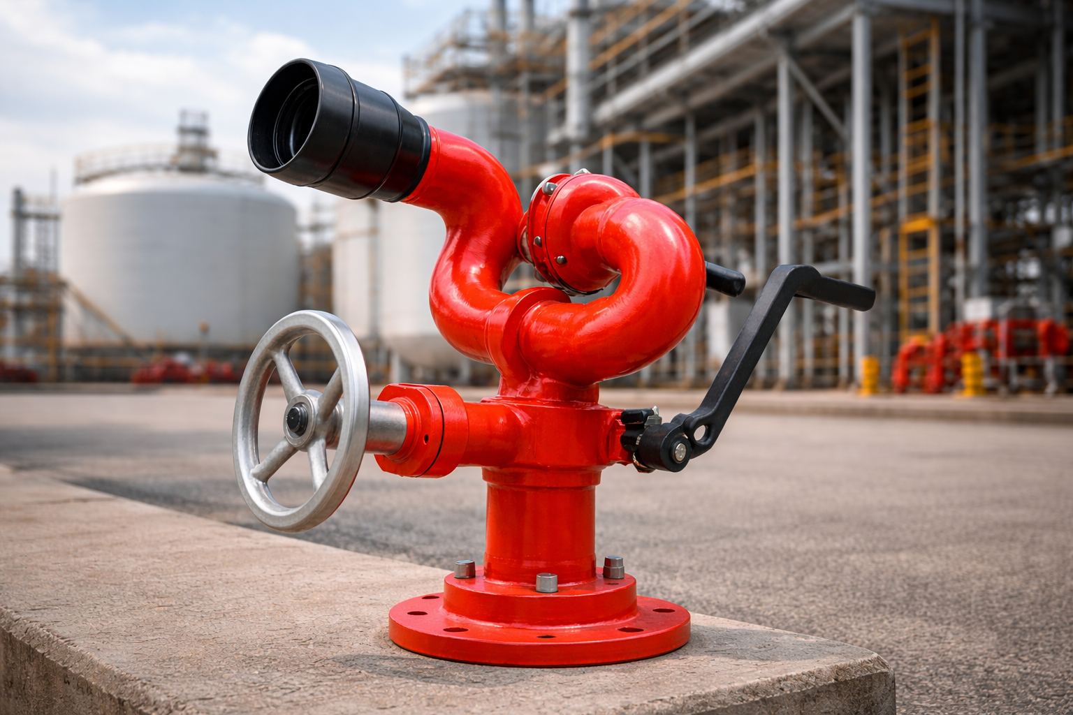 مانیتور آتش&zwnj;نشانی؛ ضرورت حیاتی برای ایمنی در صنایع