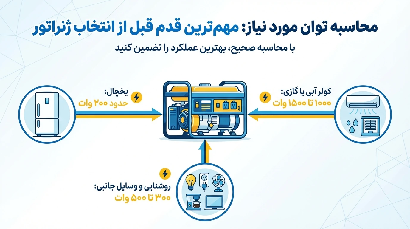 راهنمای جامع انتخاب موتور برق مناسب برای مصارف خانگی و صنعتی