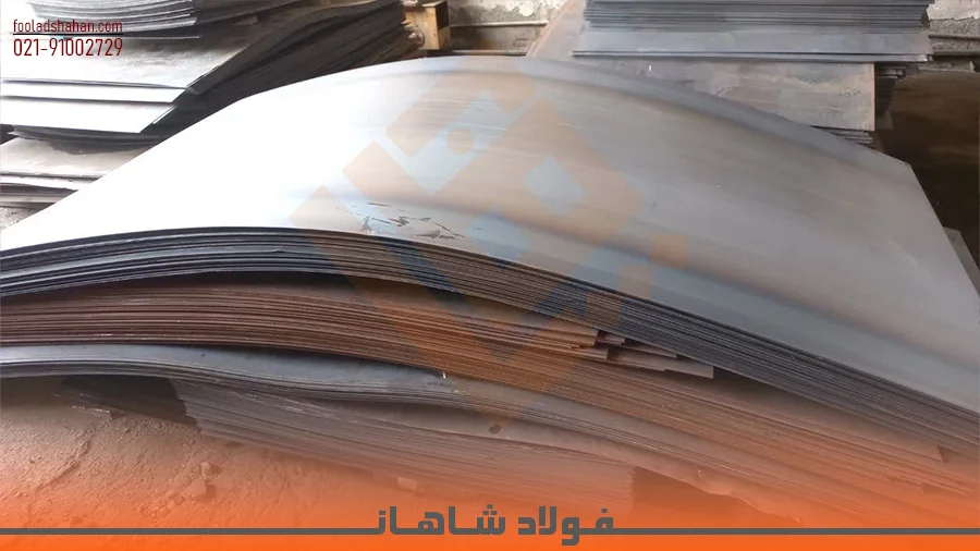 موجودی انواع ورق سیاه استاندارد نورد گرم 