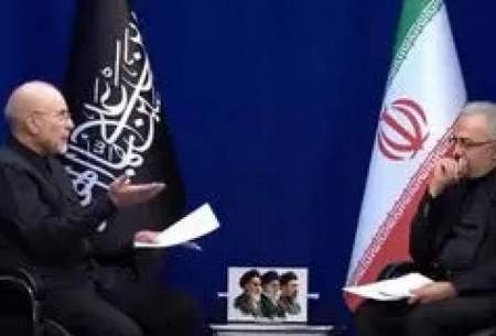 لحظه‌ای که شبکه خبر تصویر قالیباف را از آنتن برداشت  