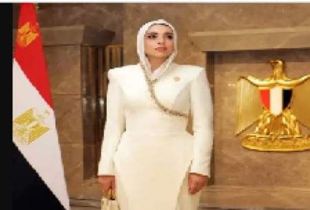 دختر عبدالفتاح السیسی با یک استایل خاص