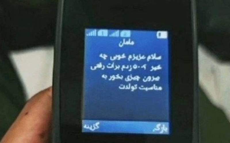 پیامک ناراحت‌کننده مادر یک سرباز شهید بمپور