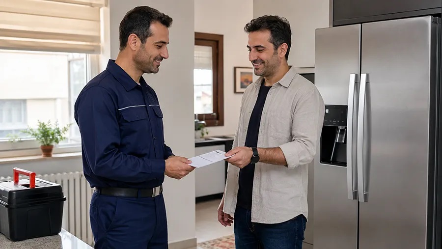چگونه درخواست تعمیر ثبت می شود؟  محتوای