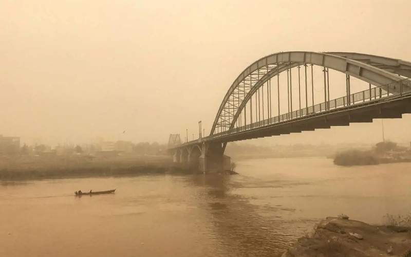 تنفس هوای آلوده در ۱۲ شهر خوزستان تنفس هوای آلوده در ۱۲ شهر خوزستان