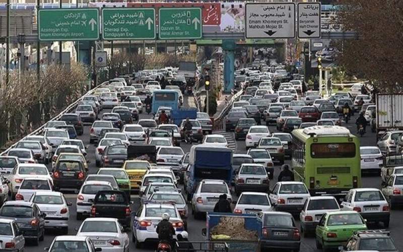 ترافیک سنگین در برخی بزرگراه&zwnj;های تهران
