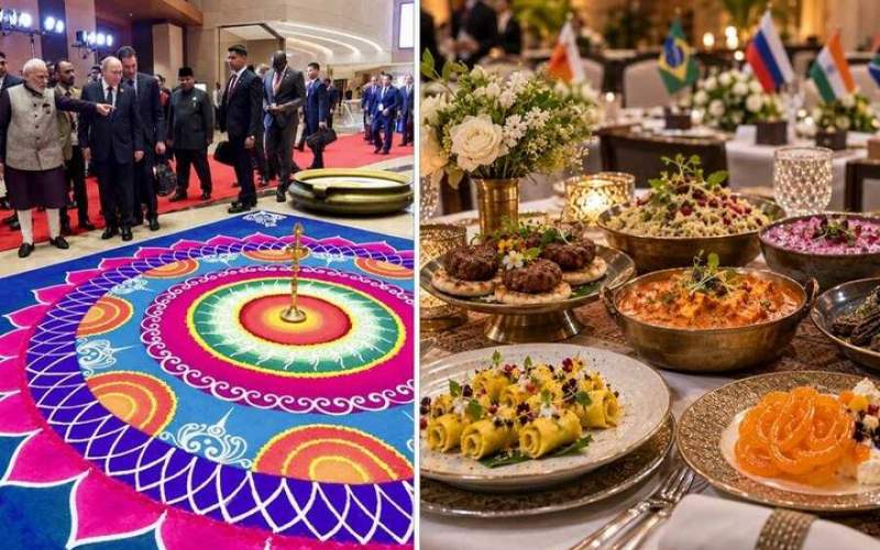 پذیرایی متفاوت مودی از رهبران جهان در بریکس پذیرایی متفاوت مودی از رهبران جهان در بریکس